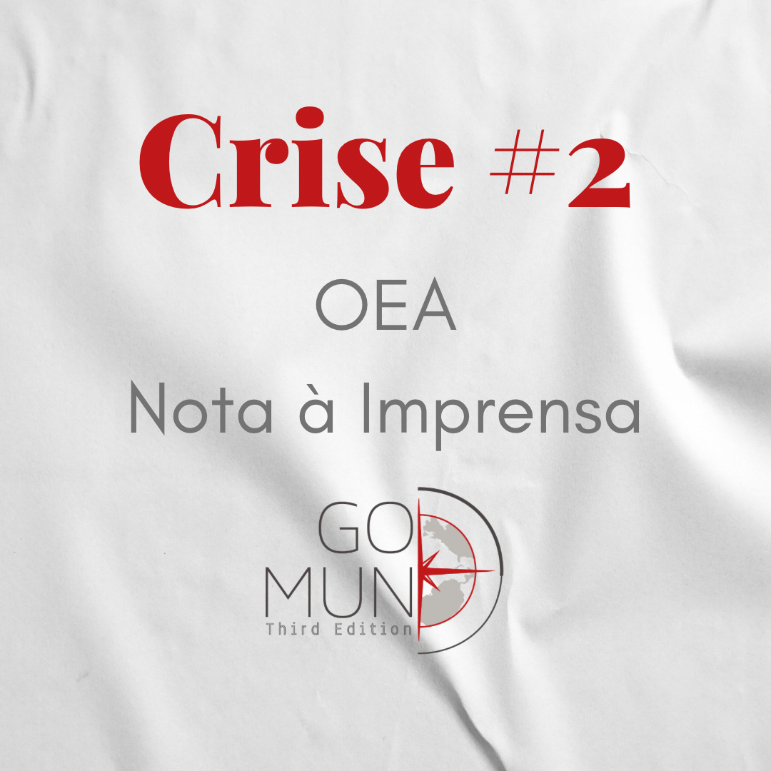 [Crise #2] Nota da OEA à Imprensa